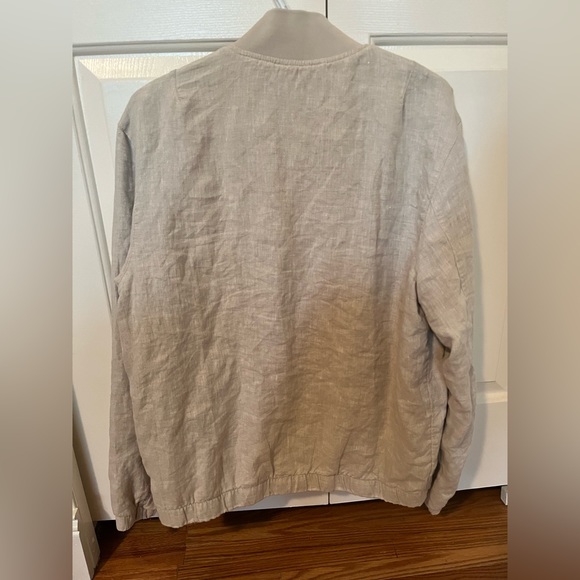 H&M linen bomber - Picture 2 of 2